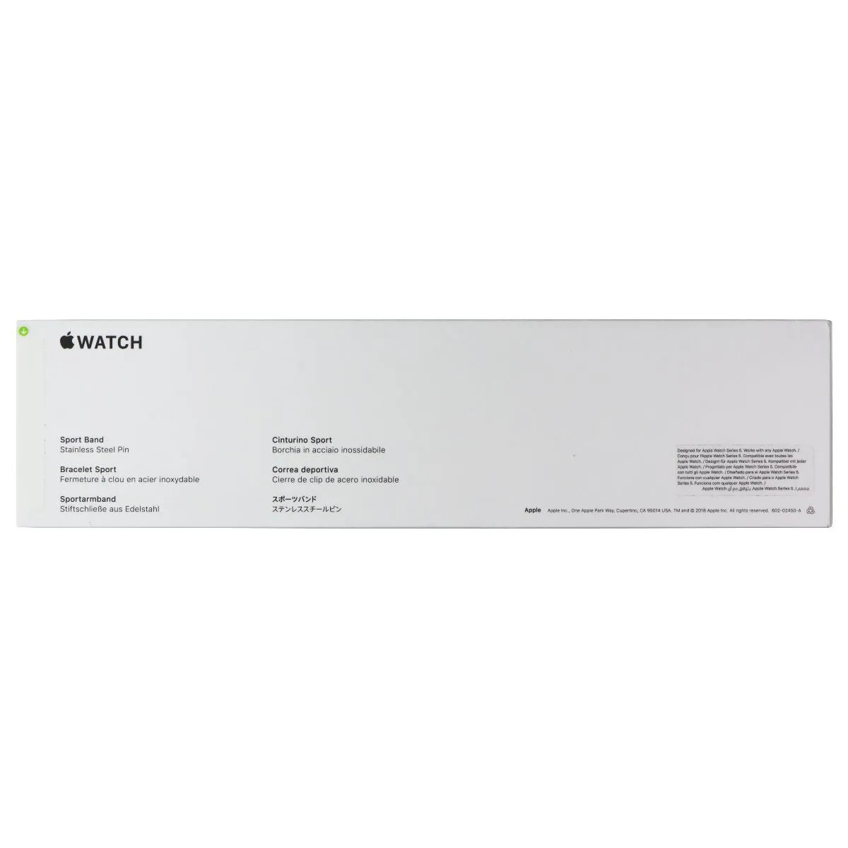 Apple 44mm Sport Band for Apple Watch (44 & 42mm Cases) Any Series - White