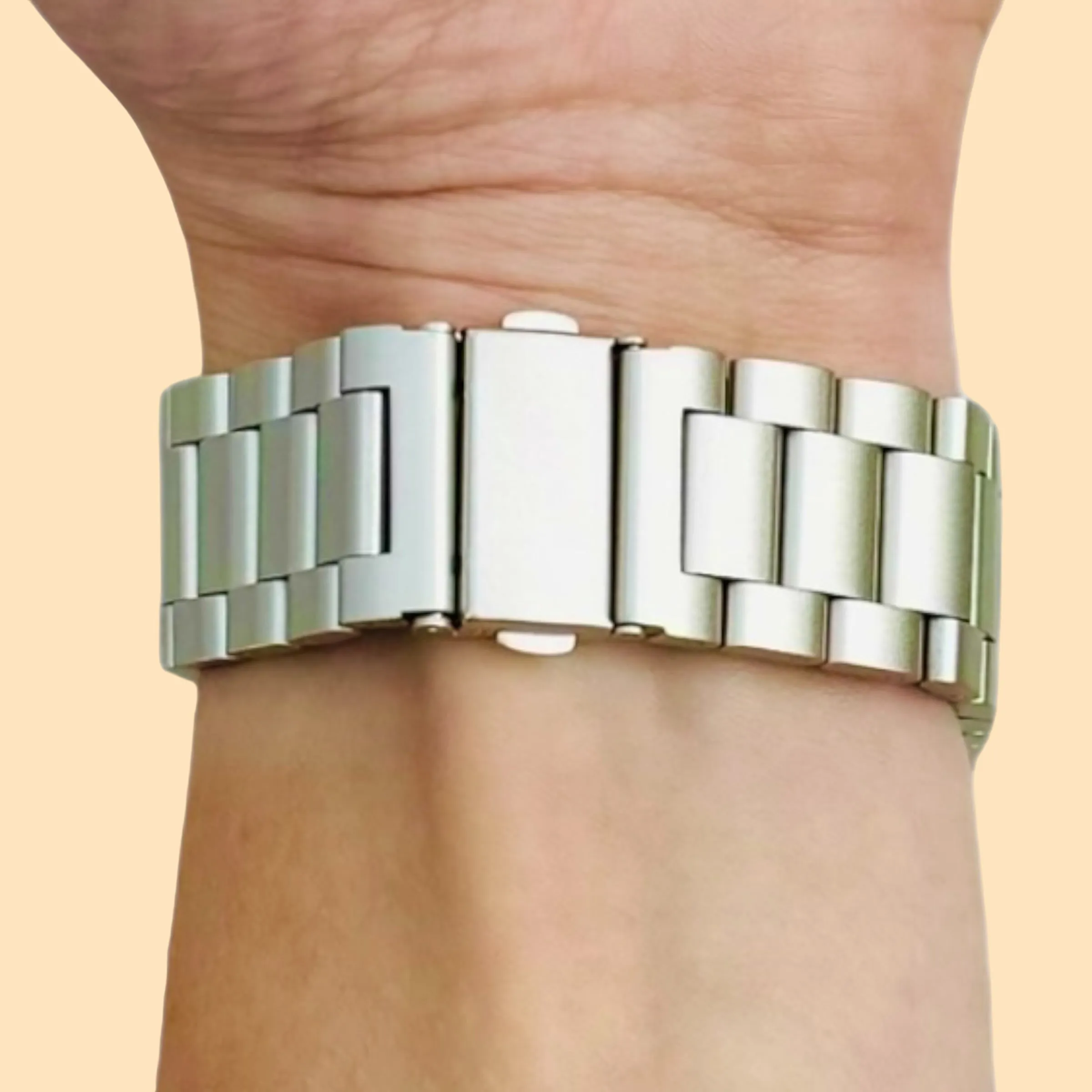Garmin Fenix 5x Stainless Steel Link Watch Strap