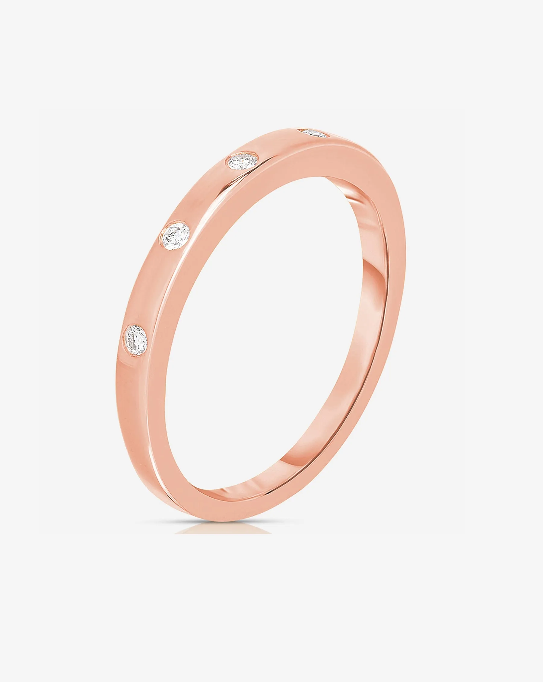 Inlay Diamond Ring