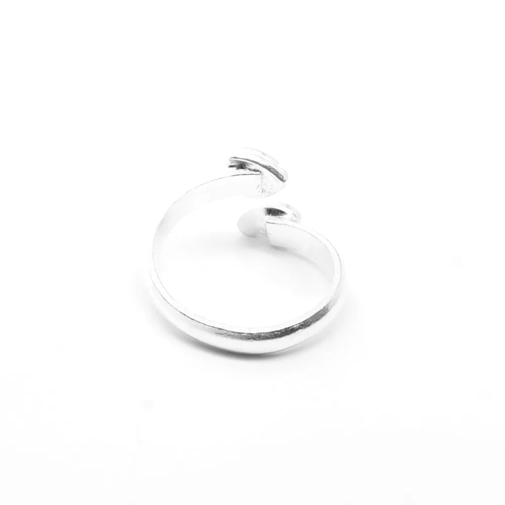 Real Sterling Silver Indian  Toe Ring - Single